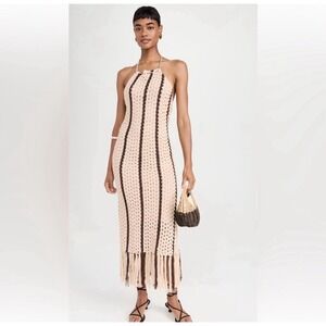 moon river brown sleeveless maxi dress Exclusive Brown Sleeveless Maxi Dress main image 0